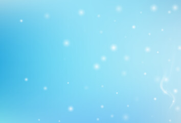 Fototapeta premium Winter snow background. Falling snowflake.