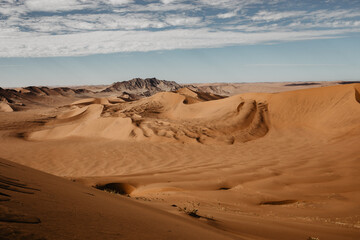 Fototapeta na wymiar Big Daddy Düne im Sossusvlei, Namib Wüste Namibia Afrika