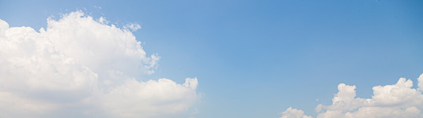 Image of a partly cloudy and partly clear sky during the day