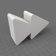 Forward arrow symbol