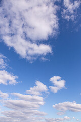 Image of a partly cloudy and partly clear sky during the day
