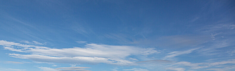 Image of a partly cloudy and partly clear sky during the day