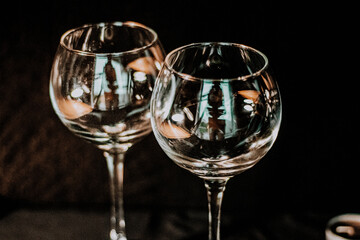 wine glasses