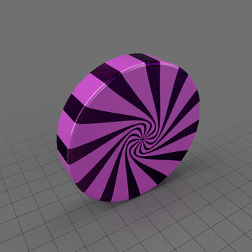 Purple swirl candy