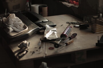 Fototapeta premium workshop stuff 