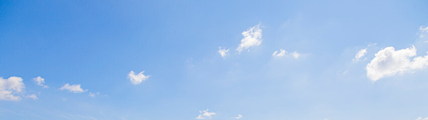 Image of a partly cloudy and partly clear sky during the day