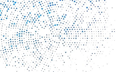 Light BLUE vector layout with lines, triangles.