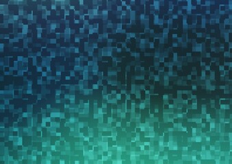 Fototapeta premium Light Blue, Green vector pattern in square style.