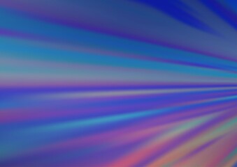 Light BLUE vector blurred bright template.