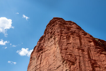 red rock formation