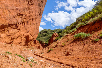 rocks in the mountains