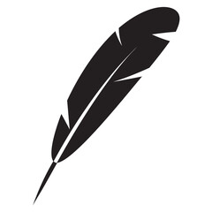 
Icon of a feather of a bird depicting exotic feather
