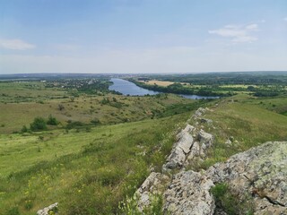 view from the hill