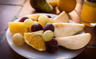 
Varied fruit to eat for breakfast or at any time of the day