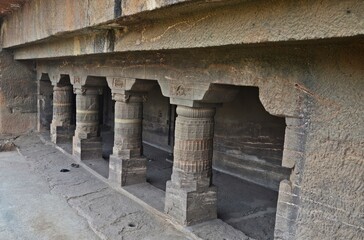 Heritage Site Ajanta Caves at Aurangabad of Maharashtra India