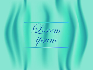 luxury abstract green background with rectangles and lines