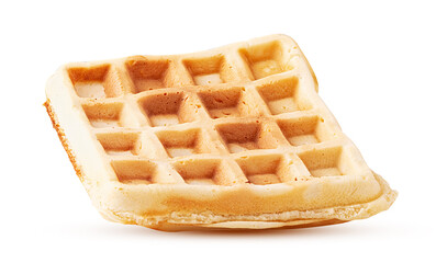 Freshly baked belgian waffles