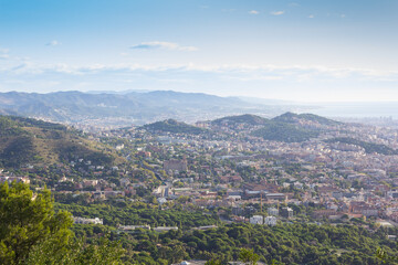 Obraz premium Views of the Baix Llobregat