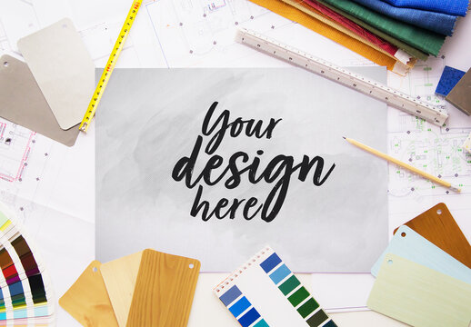 Interior Design Project  Mockup