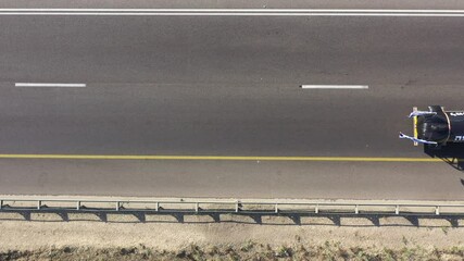 Car convoy carrying flags and miniature Submarines protesting a demand to prosecute Israeli Prime minister Benjamin Netanyahu for alleged bribe accusations.