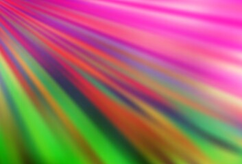 Light Pink, Green vector pattern with narrow lines.