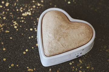 Heart shaped bronzer