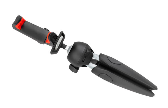 small tripod path isolated on white