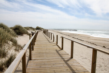 boardwalk on the beach