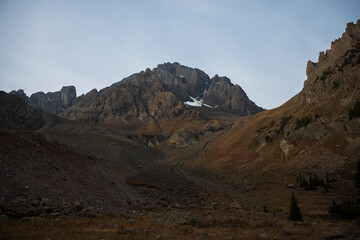 Mt Sneffels in the early morning from Blaine Basin