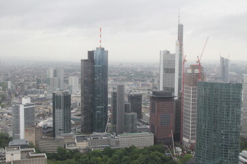 Fototapeta premium Skyline Frankfurt