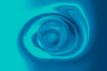An abstract vortex or portal from colors  background texture. Graphic pattern with blue, navy and turquoise color to use for backdrop interior and fabric.