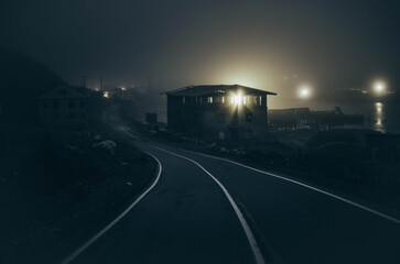Teriberka Murmansk region north dark mood