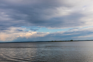 Lake Nero near the famous Rostov kremlin, Russia. One of the oldest in the country and a tourist center of the Golden Ring.