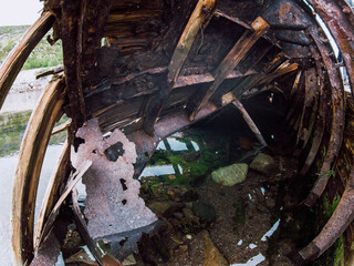 Teriberka Murmansk region north dark mood