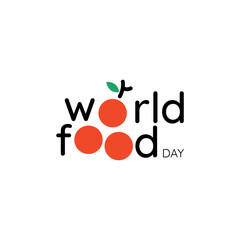 World Food Day illustration vector is suitable for social media, banner , poster , Flier and related with food