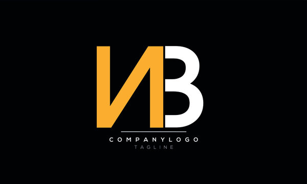 Outstanding professional elegant trendy artistic NB,BN,N3 initial based Alphabet icon logo