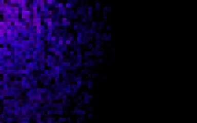 Dark Purple vector background with rectangles.