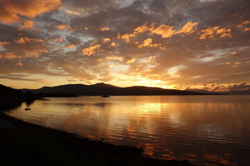 Couché de soleil à Bodo