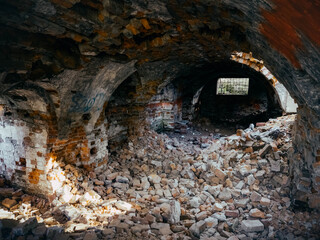 Fototapeta na wymiar cave in the cave