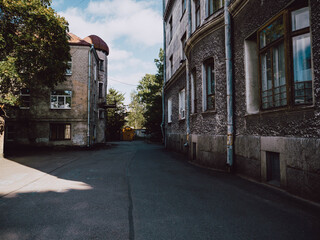 street in the town