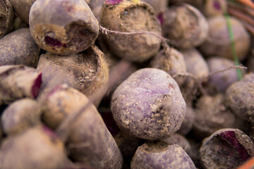 detail of beetroot