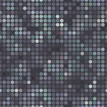Abstract pattern with dots. Gray-blue texture. Seamless vector background. © Alisa