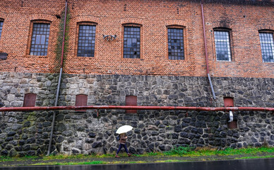 old brick building
