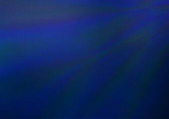 Dark BLUE vector glossy abstract background.