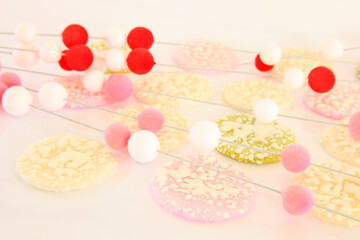 和菓子の背景素材