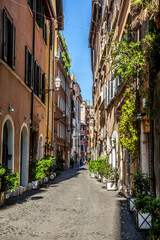 The Coronari street (Via dei Coronari) is a street in the historic center of Rome