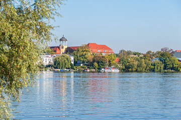 Shore of the Tiefer Lake in Potsdam, Germany