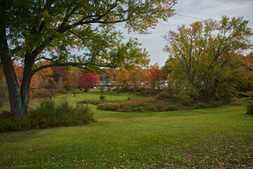 Fototapeta na wymiar Autumn Colors in Pennsylvania