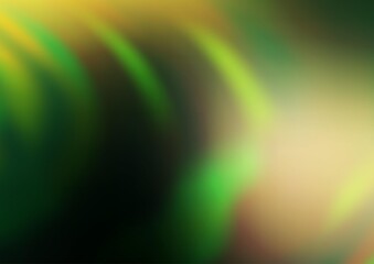 Dark Green, Yellow vector modern elegant background.