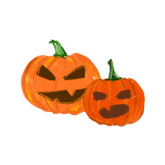 halloween pumpkin hand graphics
orange